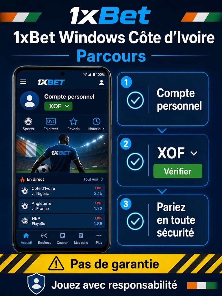 1xBet Windows: PC